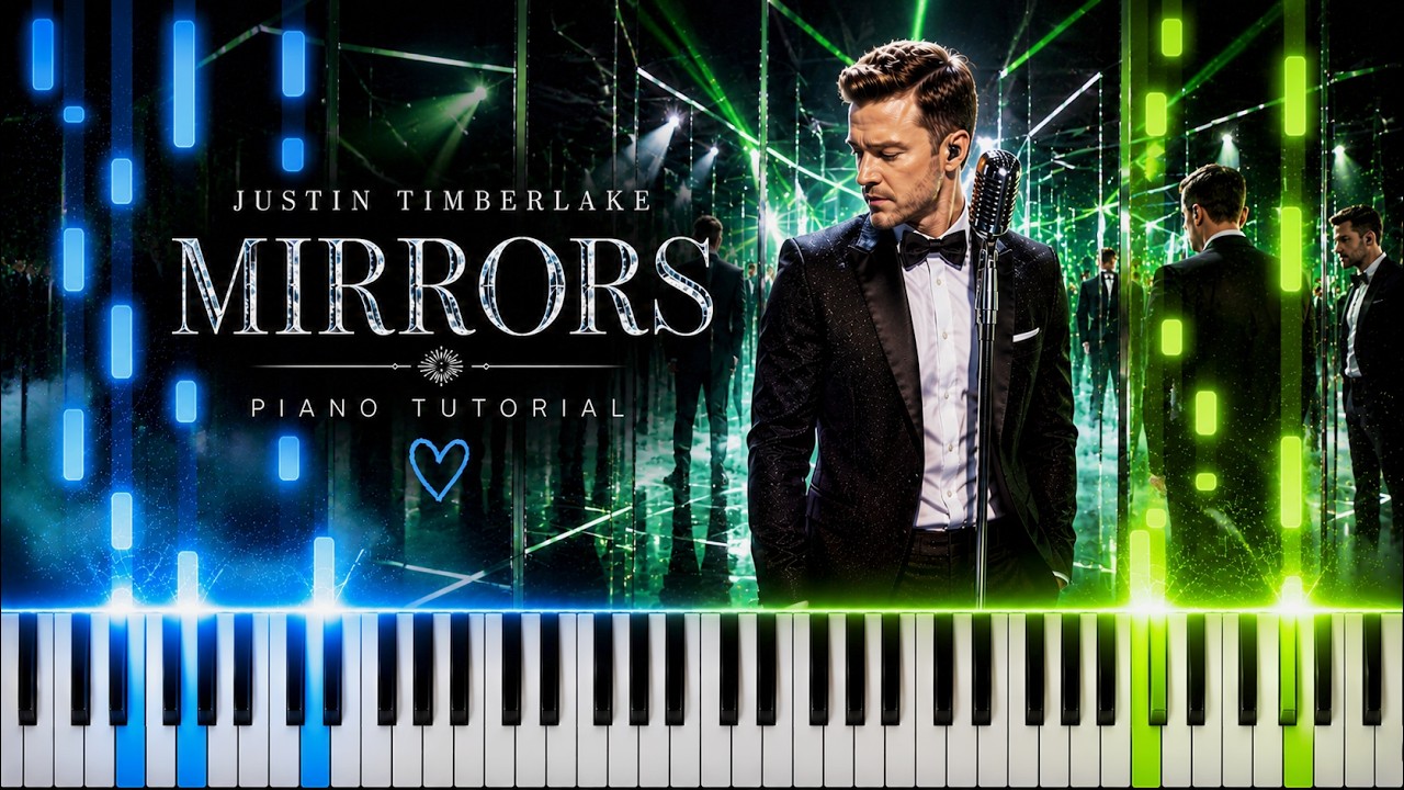 Mirrors Justin Timberlake Piano Tutorial Synthesia