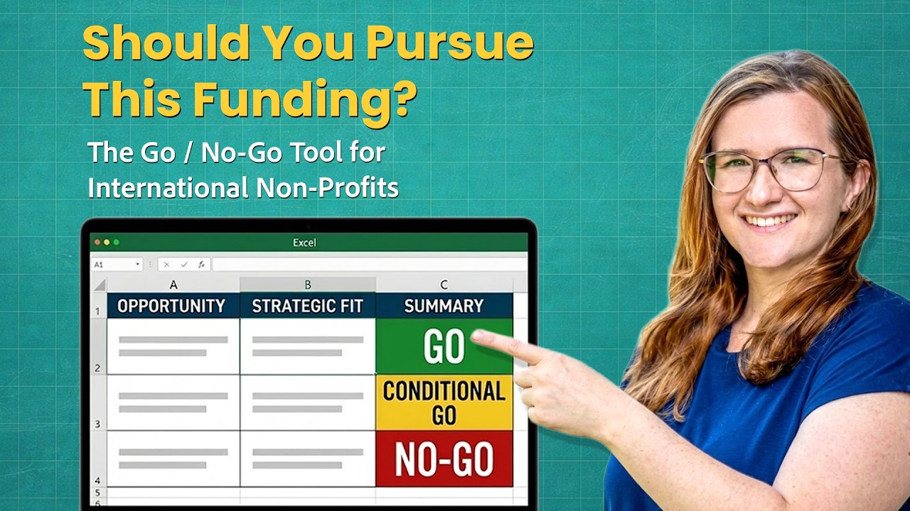 Go/No-Go Tool for Non-Profits, Development Organizations, NGOs, and CSOs