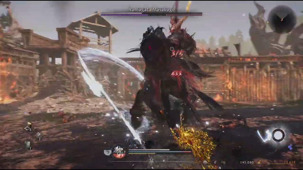 Yamagata Masakage (Yokai) - Nioh 3 boss fight