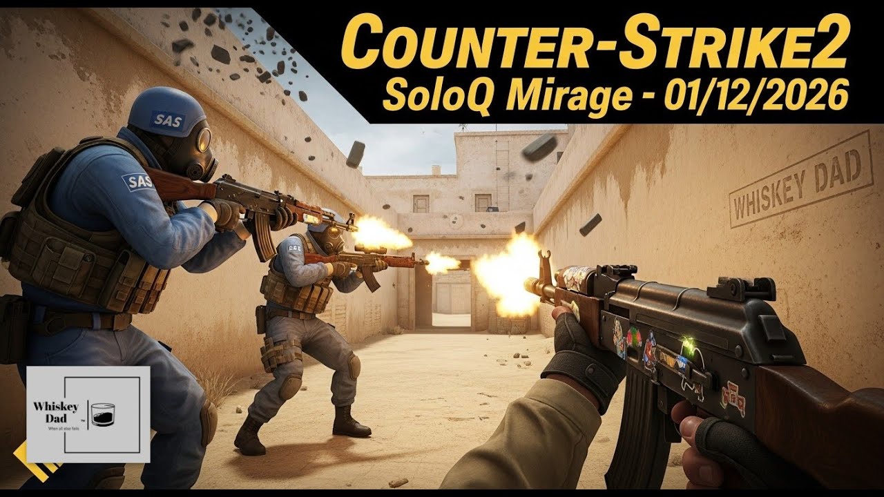 Counter-Strike2 SoloQ Mirage - 01/12/2026