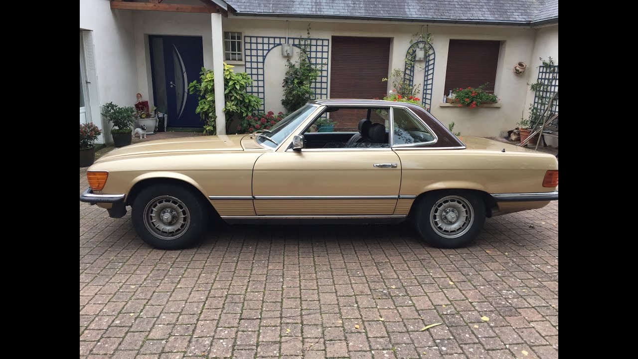 MERCEDES 280 SL DE 1981 PRESENTATION W107