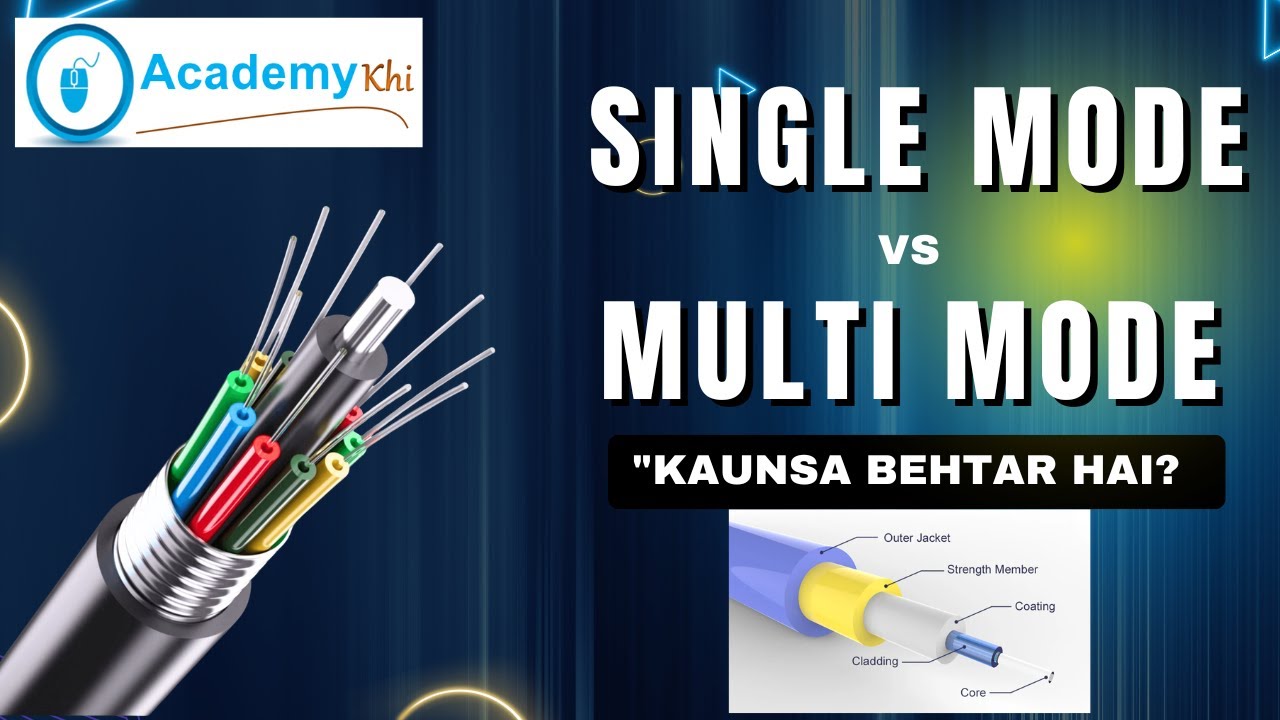 Single Mode vs Multimode Fiber | Key Differences Explained | Fiber Optic Cables Explained