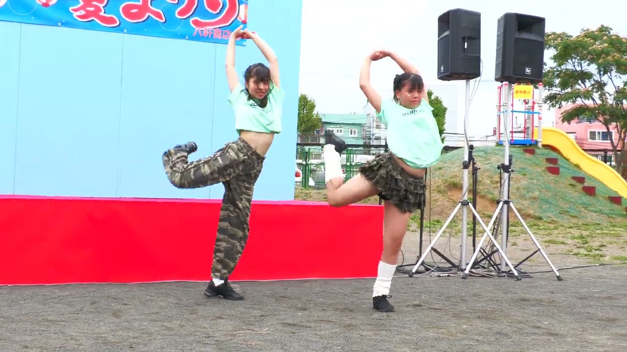 エースダンススタジオ　第10回.八軒ふれあい夏まつり　2025年7月20日
