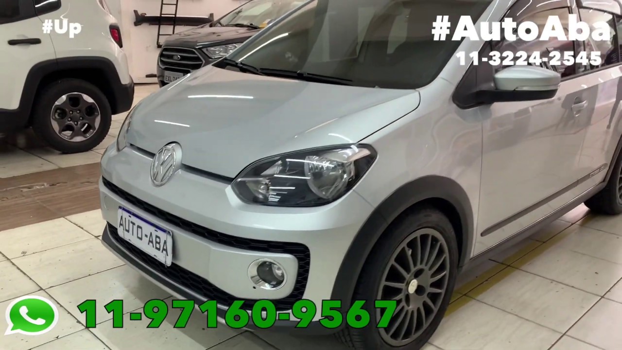 Vw Up Instalado Lâmpadas Leds DRL com Setas Transbike Thule e Multimídia Pioneer -AutoABA Acessórios