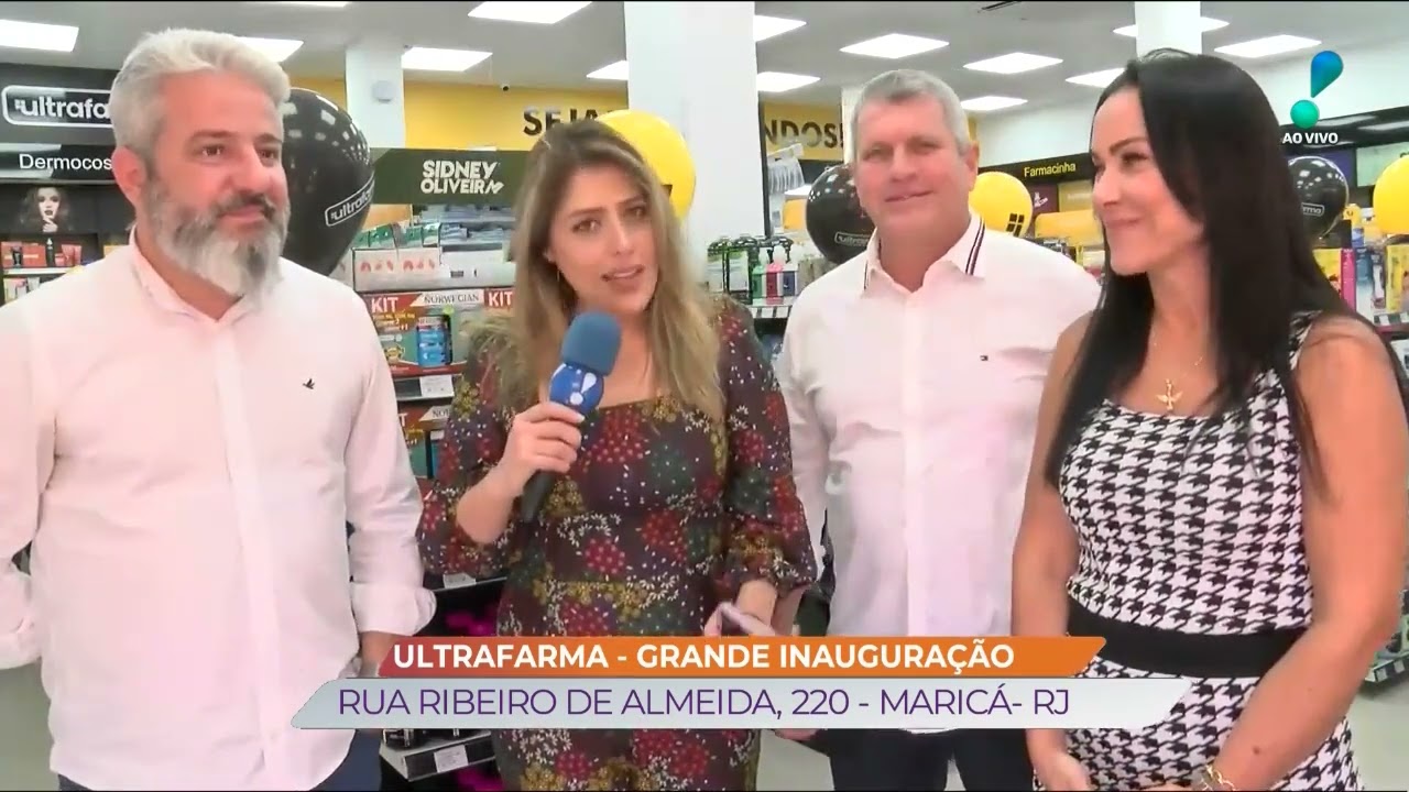 #Inauguração Ultrafarma em Maricá/RJ - Vou Te Contar (RedeTV!)