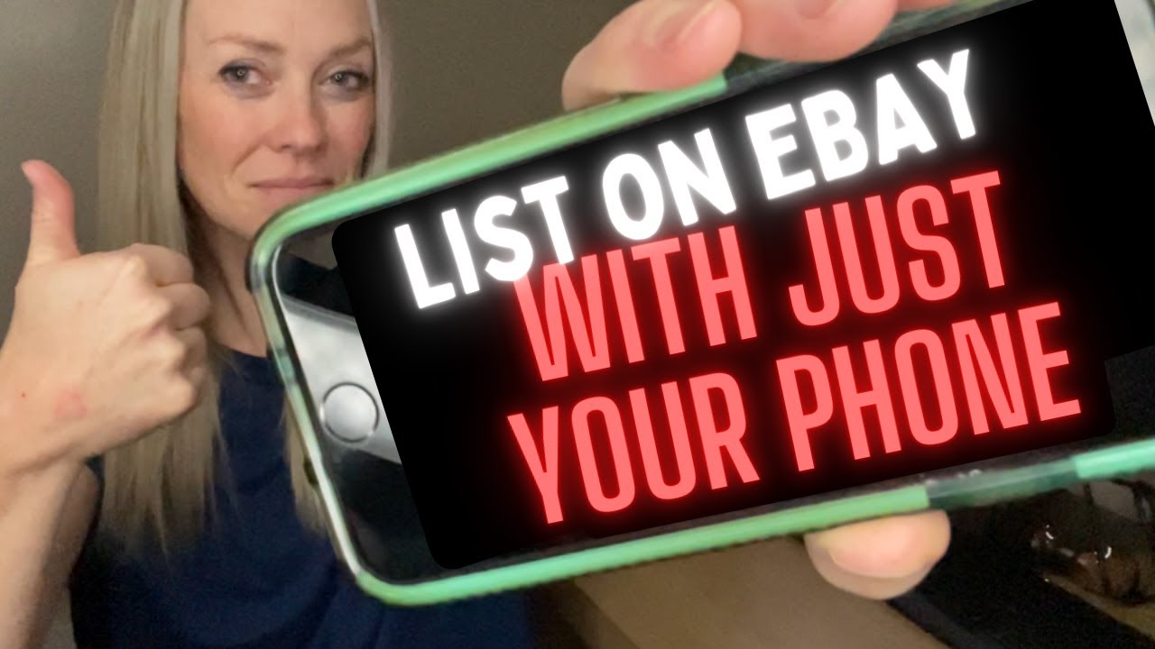 How to Make an eBay Listing On My Phone - Start to Finish