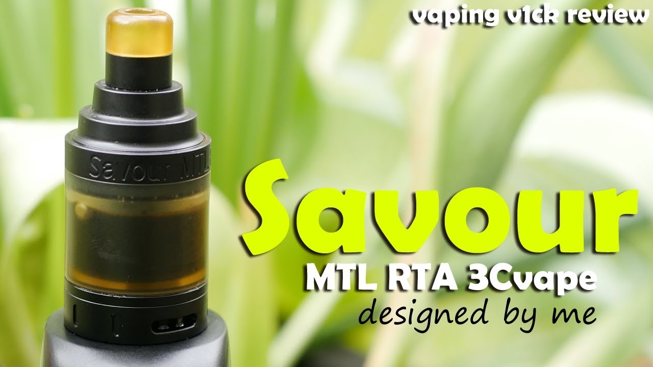 Наслаждайтесь MTL RTA от 3CVape & Me!!!