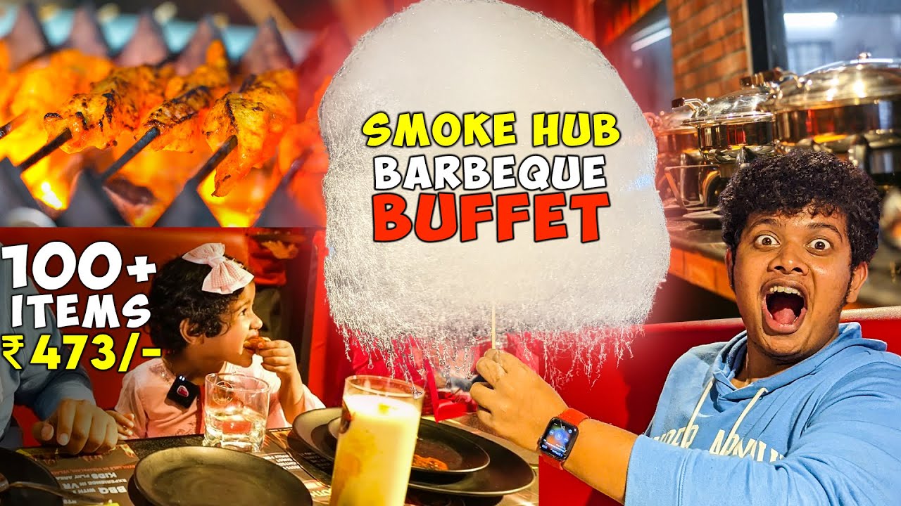 BUFFET with my Family - Smoke Hub, Porur - Irfan's View