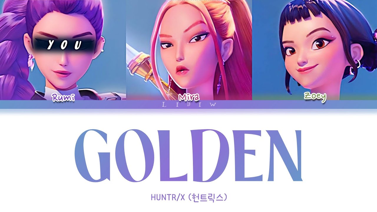 HUNTR/X || GOLDEN but you are Rumi (Color Coded Lyrics Karaoke)