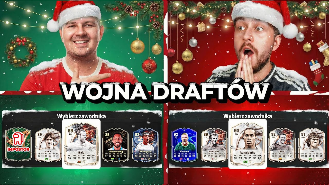 MIKOŁAJKOWA WOJNA DRAFT&Oacute;W vs ALVIN