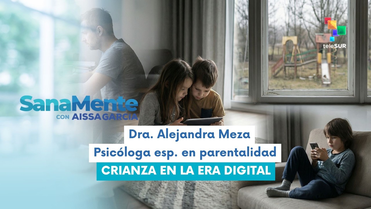 Sanamente con Aissa García | Dra. Alejandra Meza | Crianza en la era digital 14-03-2026