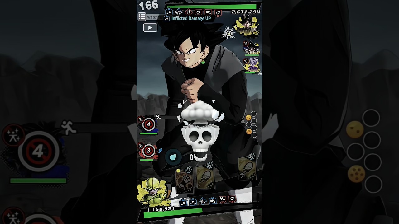 I Wasn&rsquo;t Ready for Goku Black Surprise Attack ☠️ 🤯 #dragonballlegends #dragonball #shorts