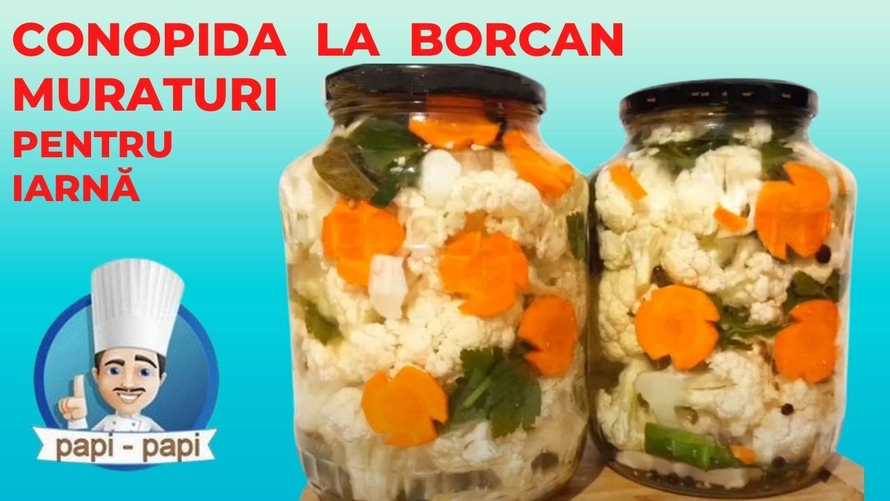 Цветная капуста в банке - соленья на зиму