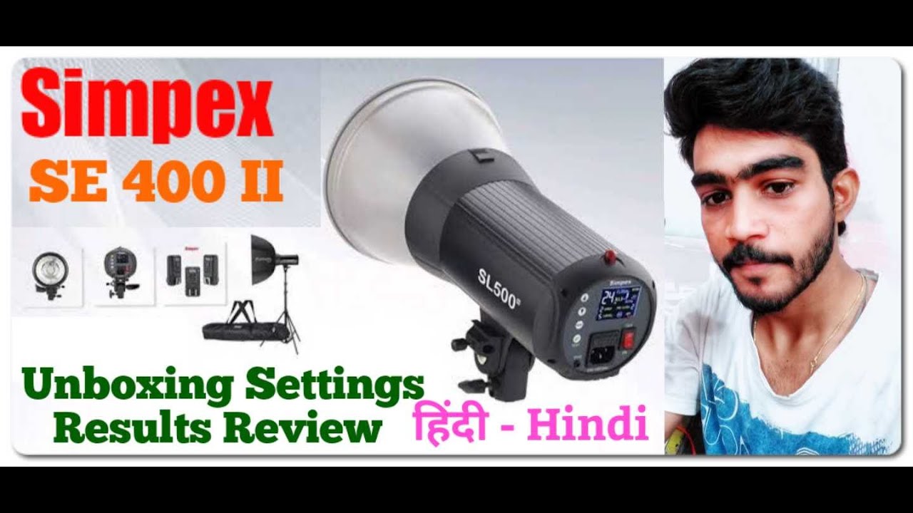 Simpex SE400 ll light Review !! Simpex SE400 !! Settings & Test Review