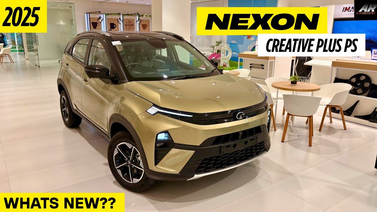 2025 Updated ✅ Tata Nexon Creative Plus PS - The Most VFM Car In This Segment ❤️