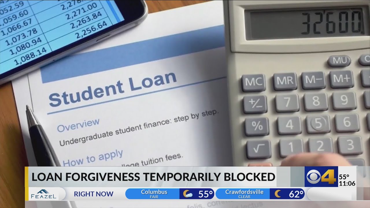 Court temporarily blocks Biden&rsquo;s student loan forgiveness