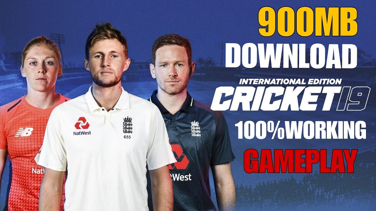 How to download cricket 19 in pc or laptop ||gameplay||