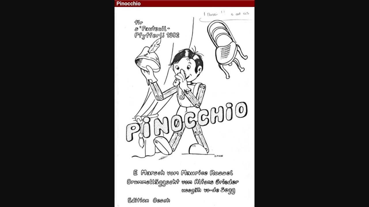 Pinocchio - Basler Piccoloflute
