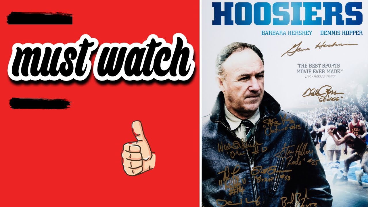 Movie Review : HOOSIERS | Gene Hackman | Barbara Hershey | Dennis Hopper | Maris Valainis