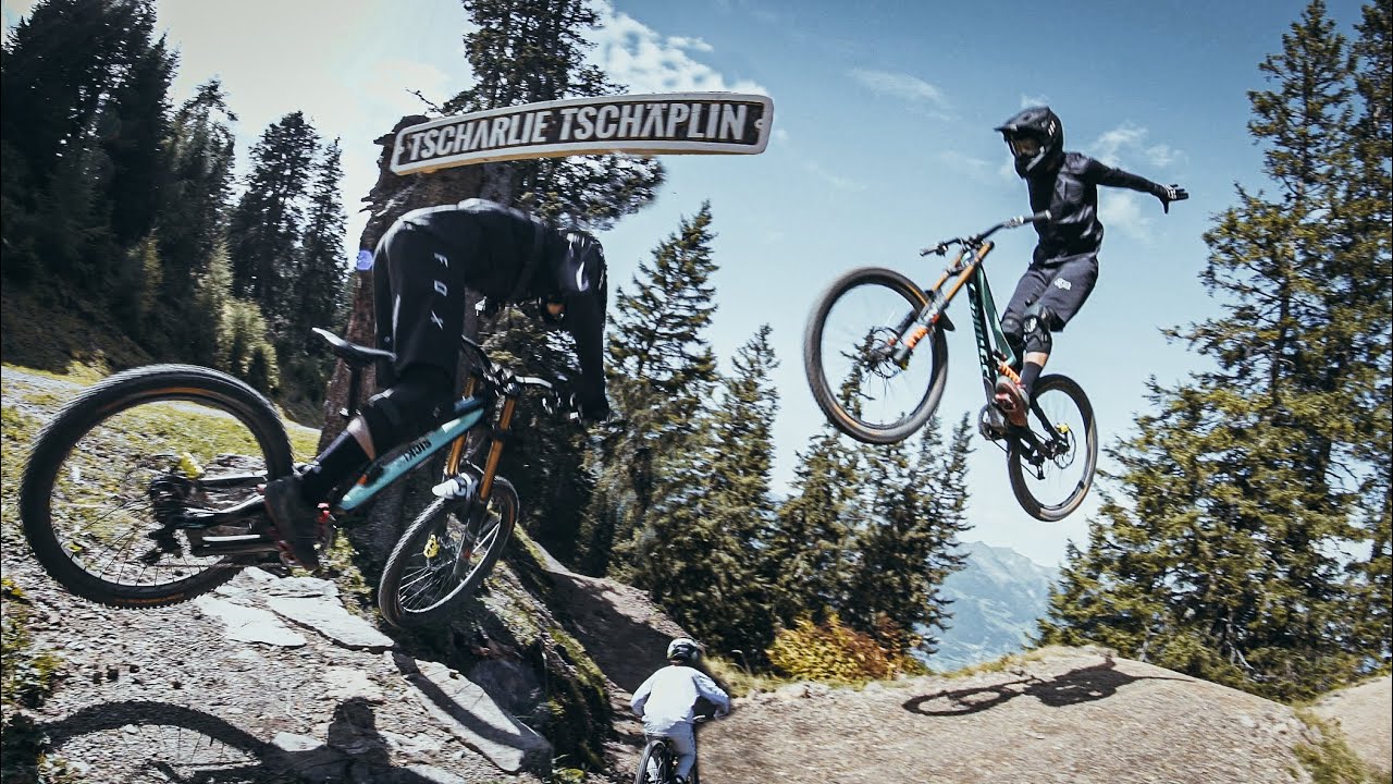 NEW Track in the Bikepark Brandnertal - FIRST Ride!