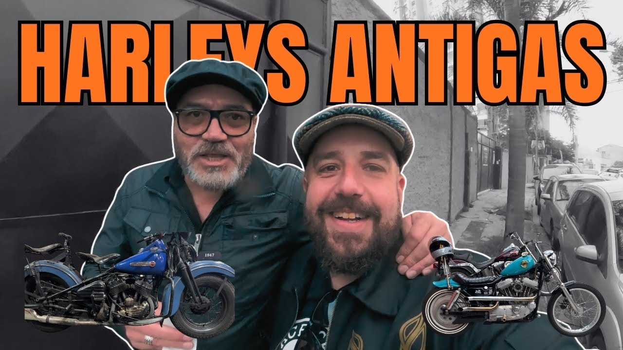 Voc&ecirc; curte Harley Davidson antiga? Bora conhecer o Retro Wheels #harleydavidson #passeiodemoto
