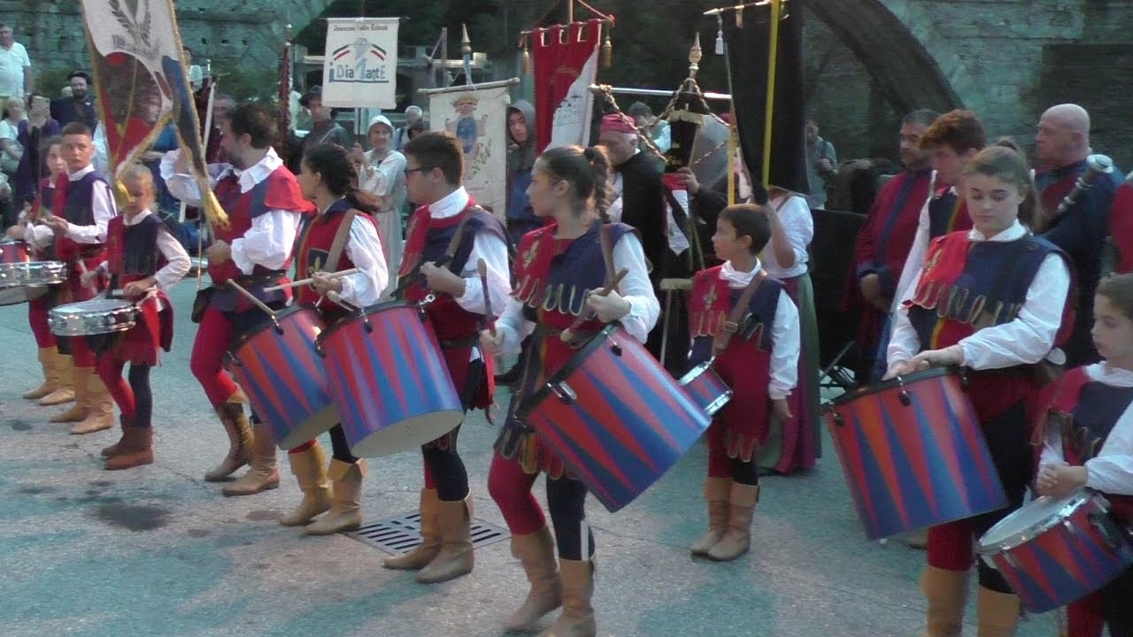 I tamburi dei musici dei Piccoli Alfieri di Prato