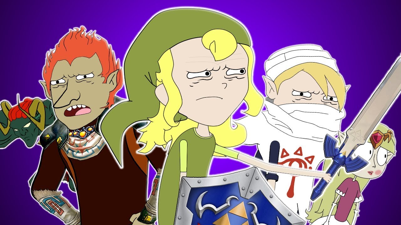♪ ZELDA: OCARINA OF TIME SONG - Animation Parody