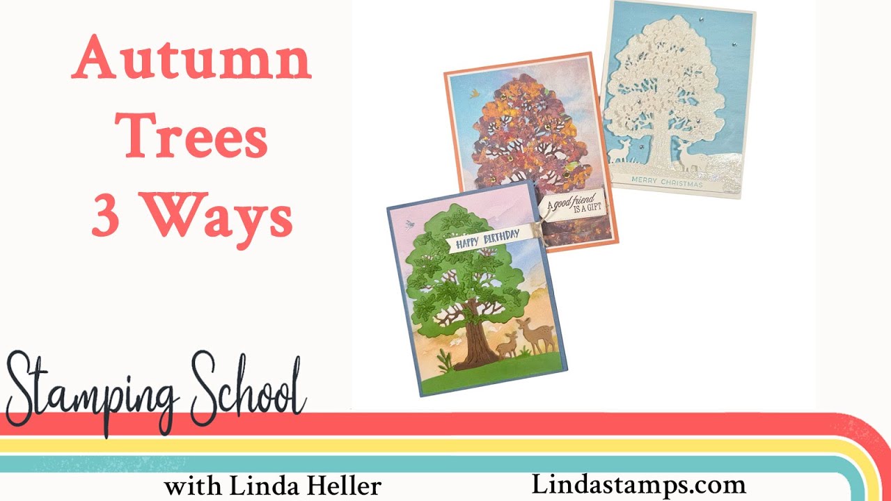 Autumn Trees 3 Ways
