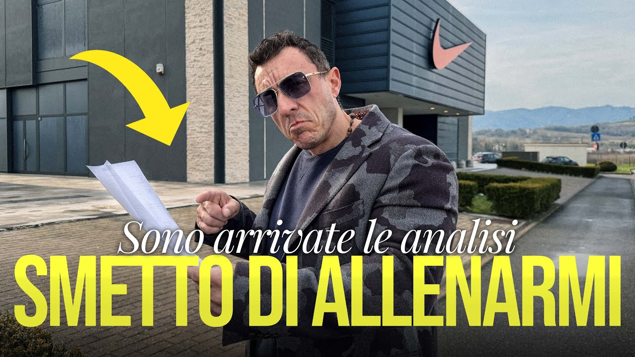 Devo smettere di allenarmi? Sono arrivate le analisi!