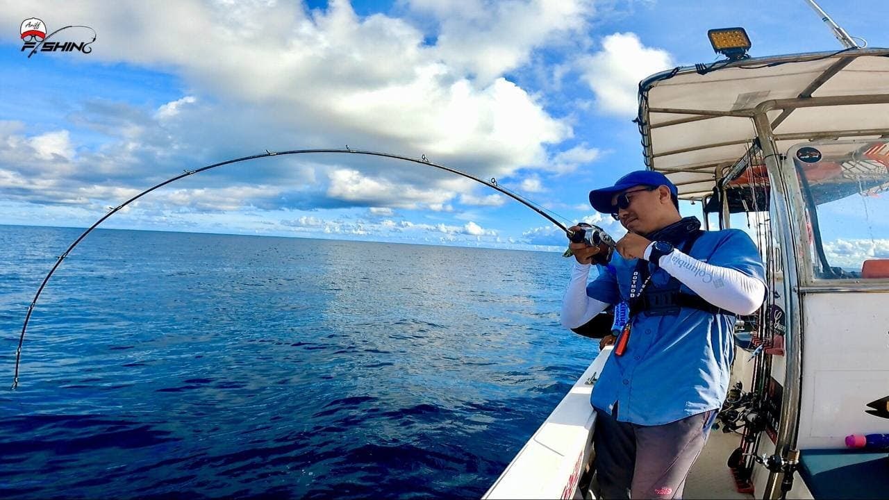 Bot Kami DISERANG Amberjack ! Deepsea Jigging Semporna bersama Poseidon Boat Charter