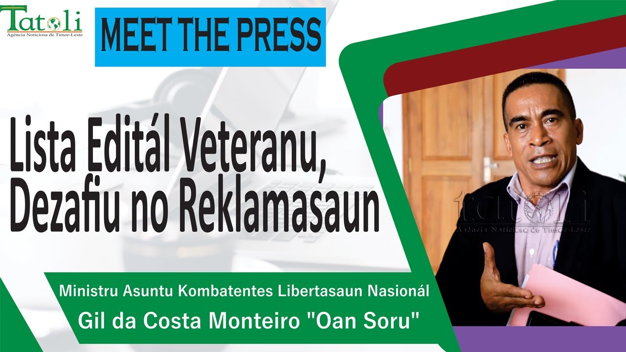 Meet The Press : Lista Edital Veteranu, Dezafiu no Reklamasaun