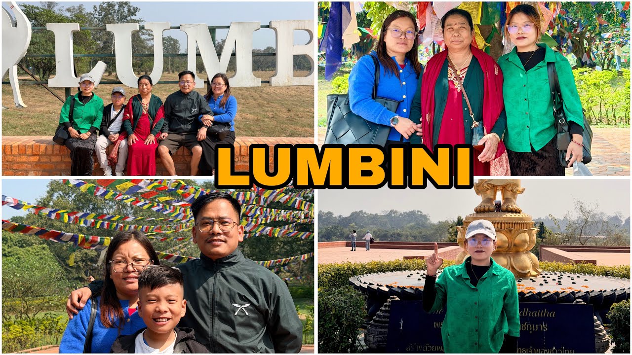 Visiting Lumbini with family after a long time 🇳🇵@mayasomaivlogs 