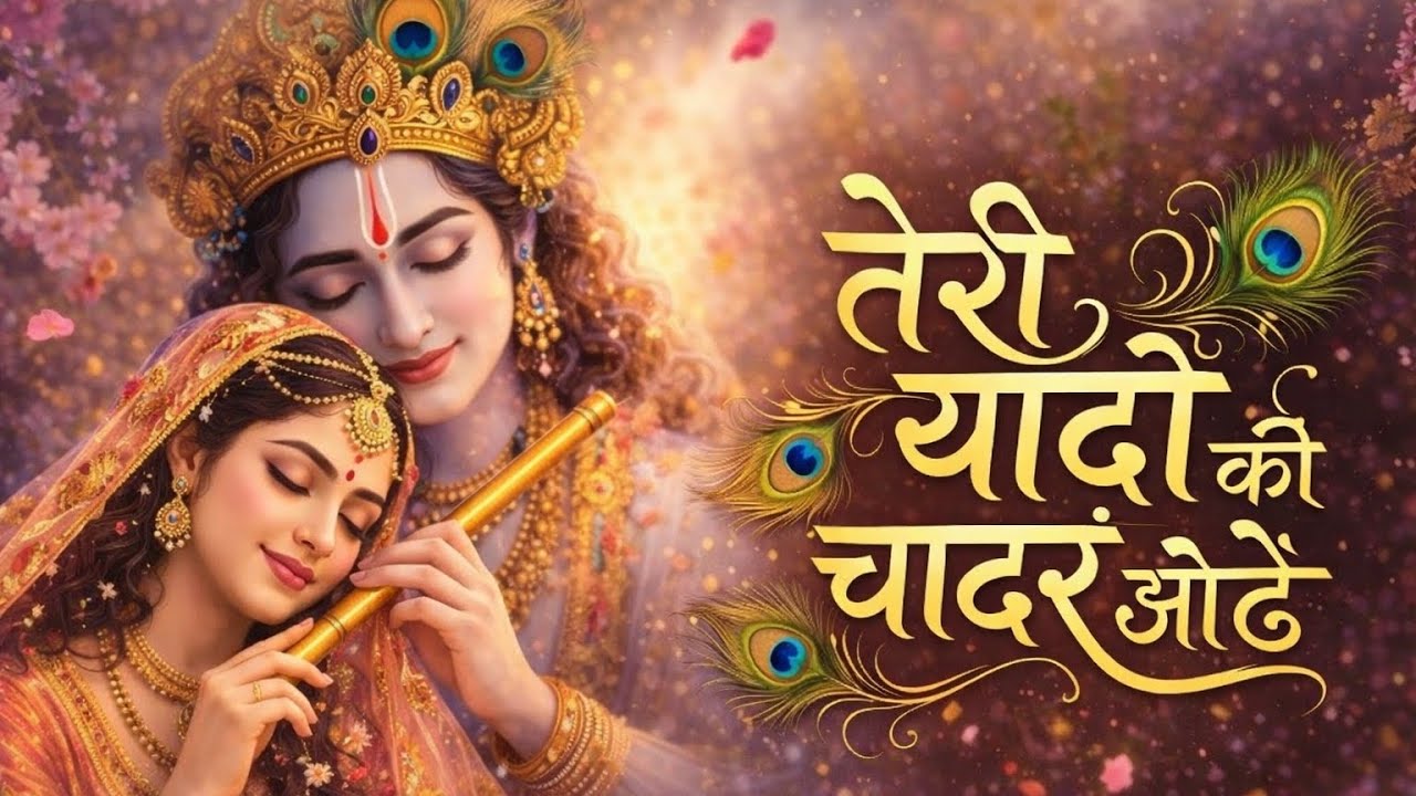 Teri Yaado Ki Chadar Ode | तेरी यादों की चादर ओढ़े | Radha Krishna Love Bhjana #radhakrishna #bhajan