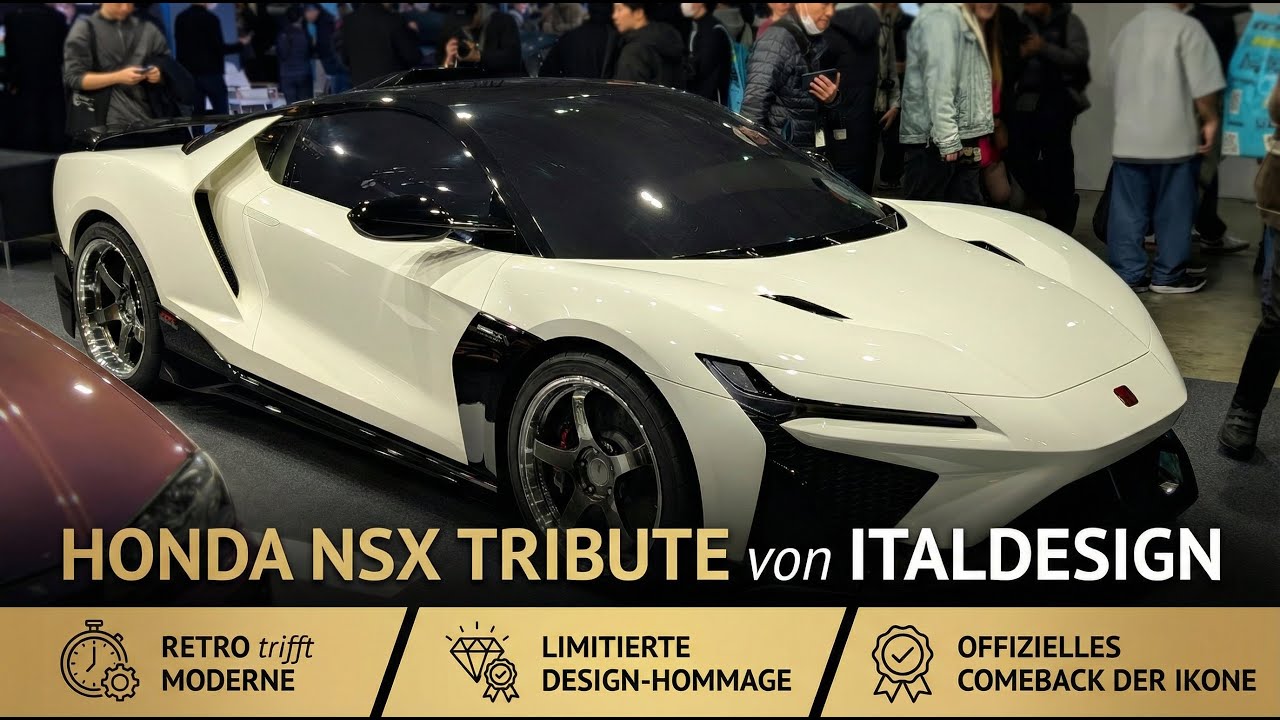 Honda NSX Tribute von Italdesign | Retro trifft Moderne (Tokyo Auto Salon 2026)