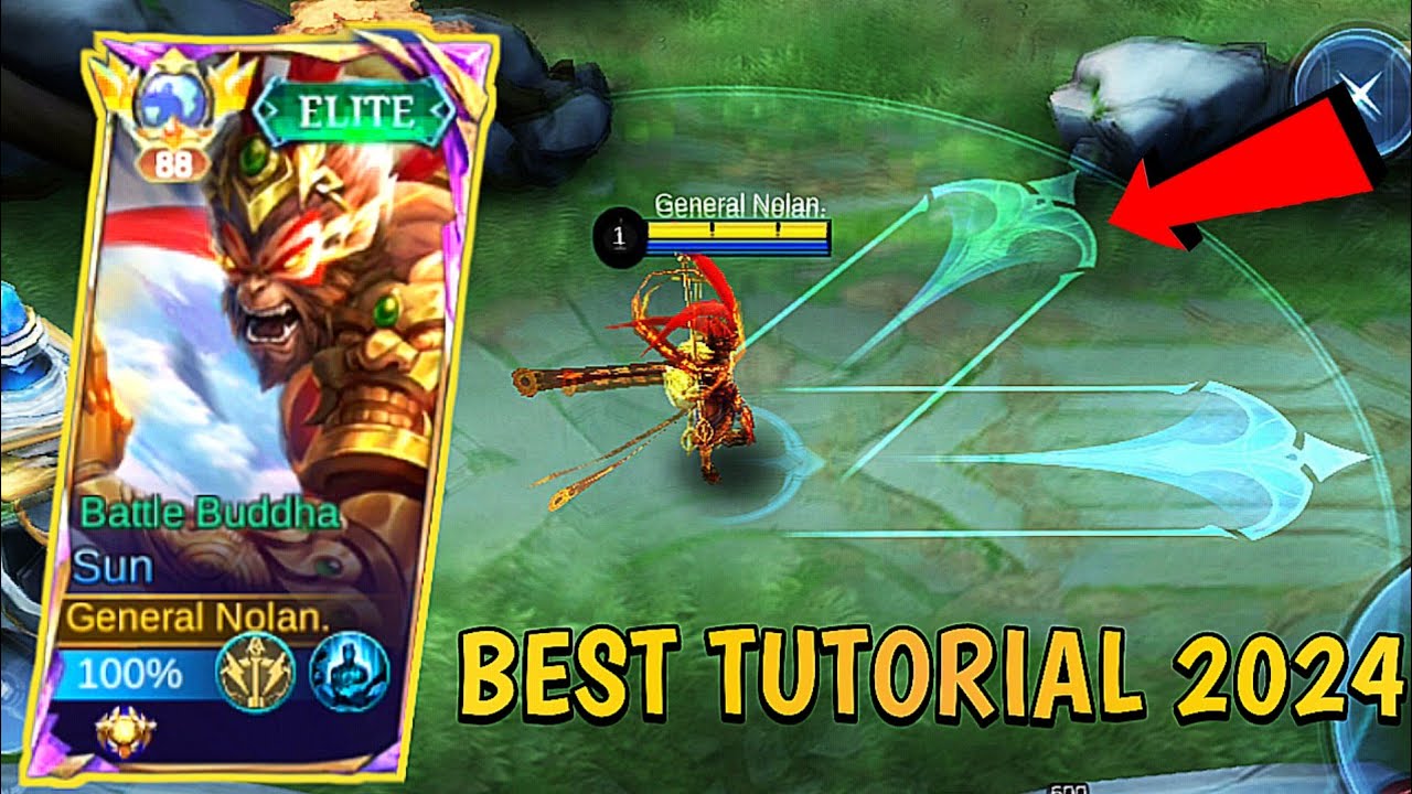 TOP GLOBAL SUN 80% WINRATE SECRET TRICK FULL TOTURIAL 2024!! | SUN BEST BUILD 2024 | MLBB