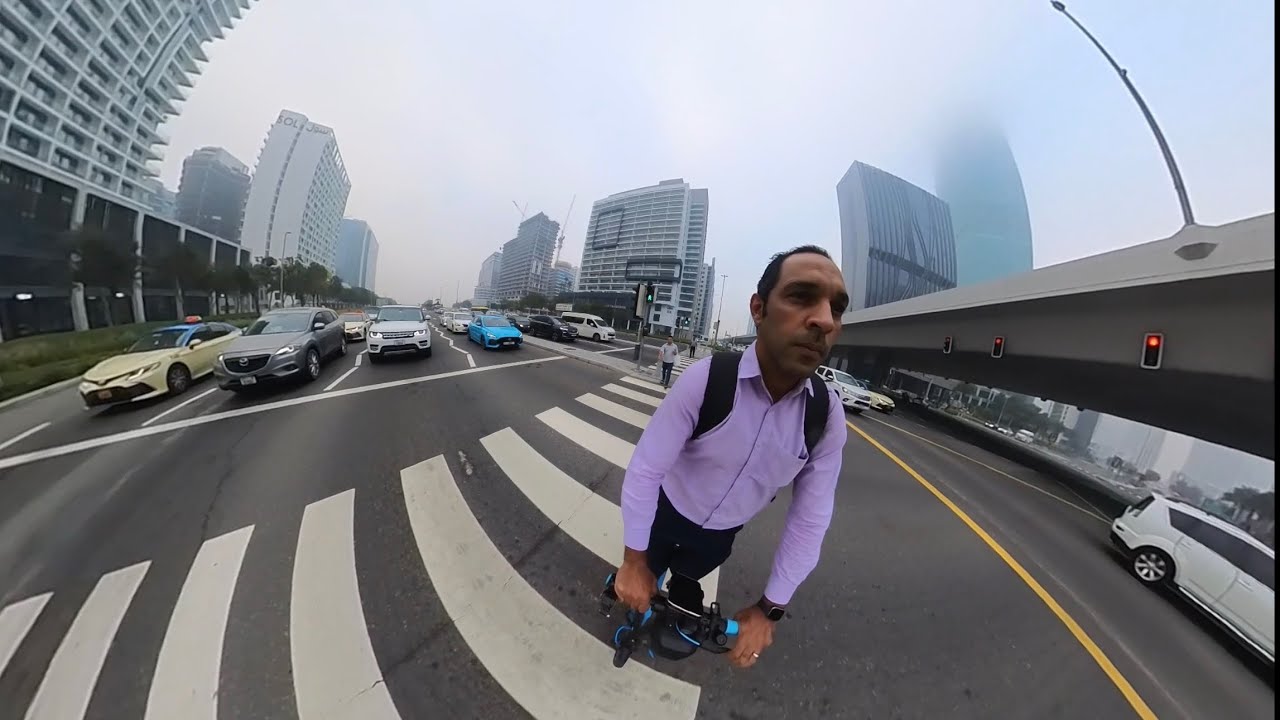 DUBAI BUSSINESS BAY | 4K SCOOTER RIDING TOUR 2026