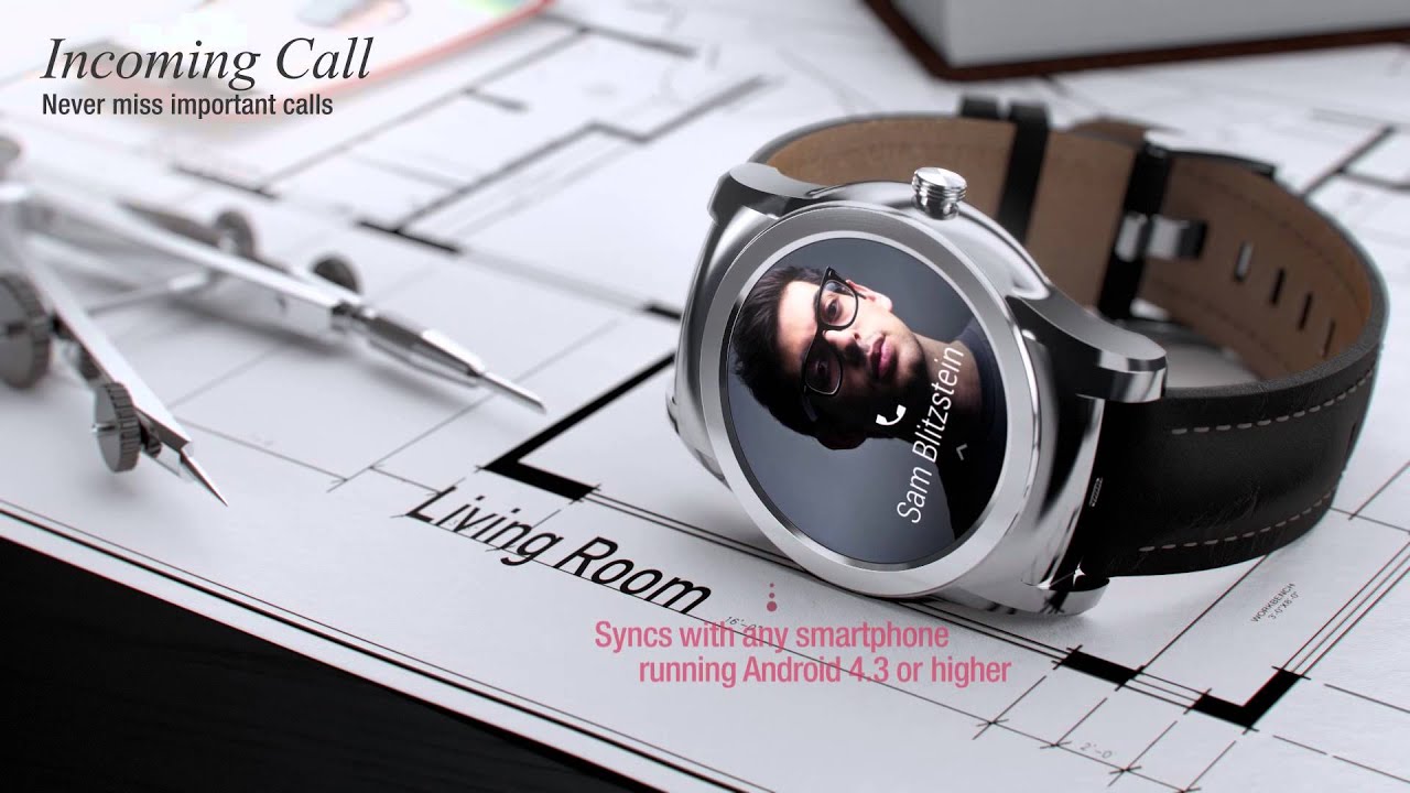 LG Watch Urbane Product Movie Silver