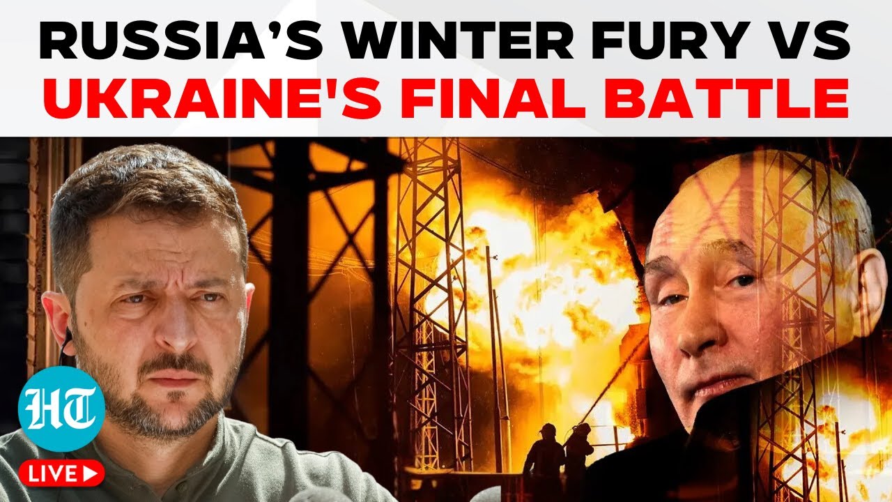 LIVE | Russia Uses Winter To Crush Ukraine | Kursk Battle Intensifies | Energy Grid Attack News