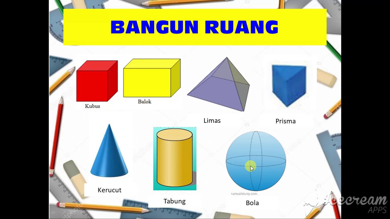 Video Pembelajaran Mengenal Bangun Ruang Kelas 2