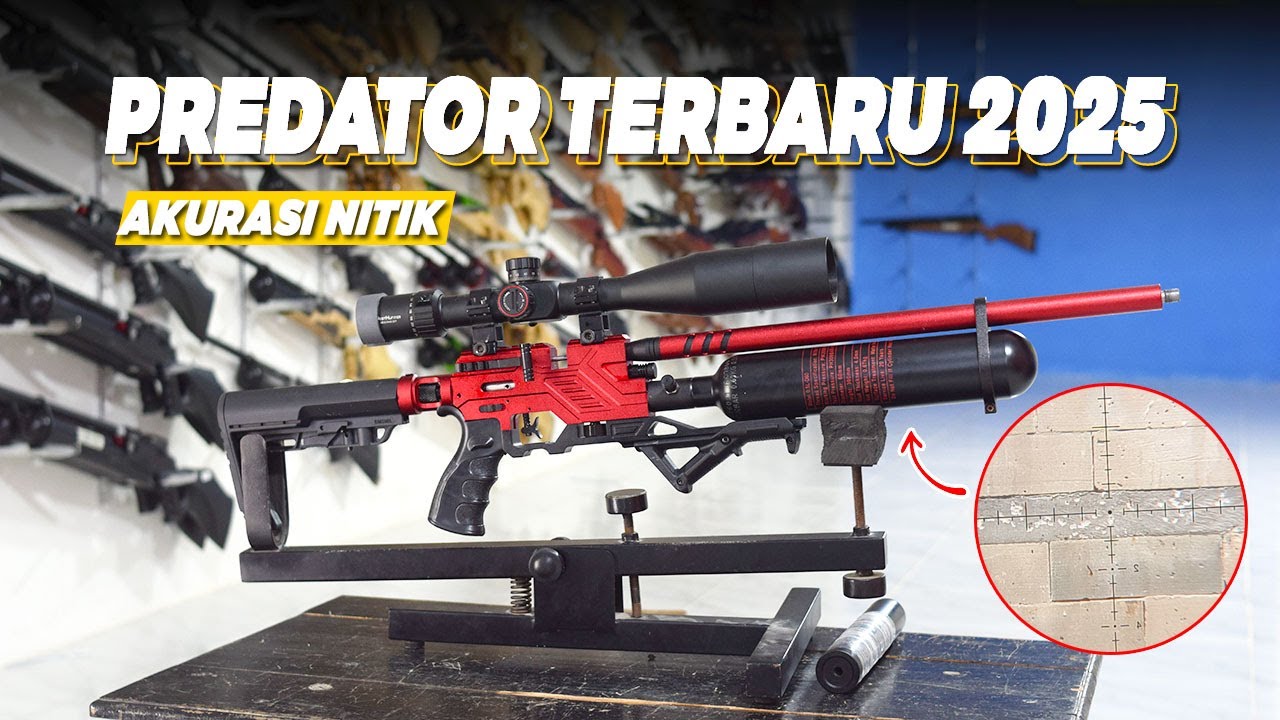 TES PREDATOR MALABAR BOGEL 45 METER NITIK !! PROMO SENAPAN ANGIN MURAH 3 JUTAAN TERBARU 2025
