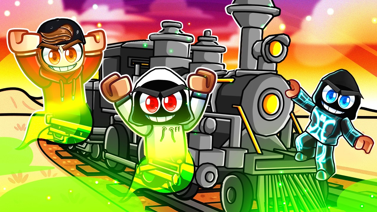 WE UNLOCKED THE GHOST TRAIN IN ROBLOX DEAD RAILS!