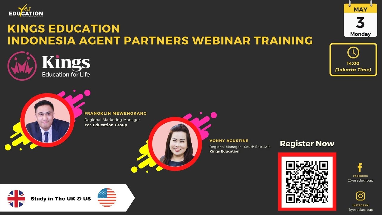 Kings Education Webinar in Bahasa Indonesia