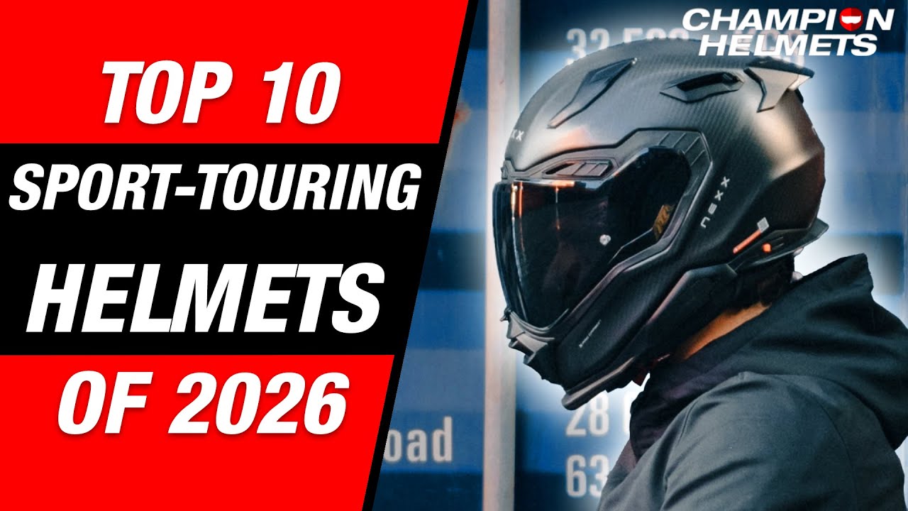 10 najlepszych kask&oacute;w sportowo-turystycznych 2026 roku &ndash; Champion Helmets