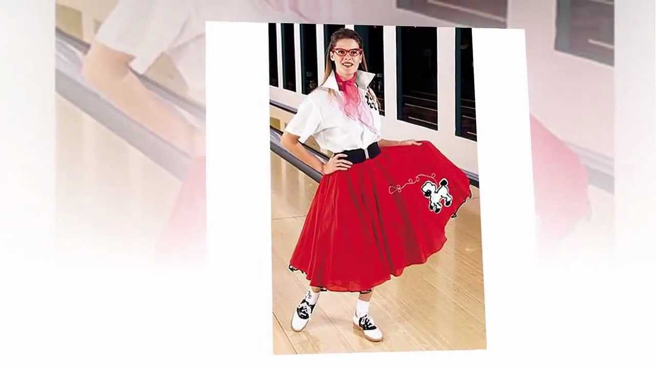 Poodle Skirt Costume | Ladies Poodle Skirt Costumes