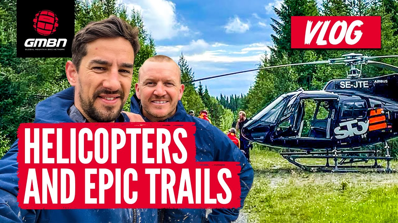 Crazy Helicopters & Swedish Saunas!? | GMBN Vlog