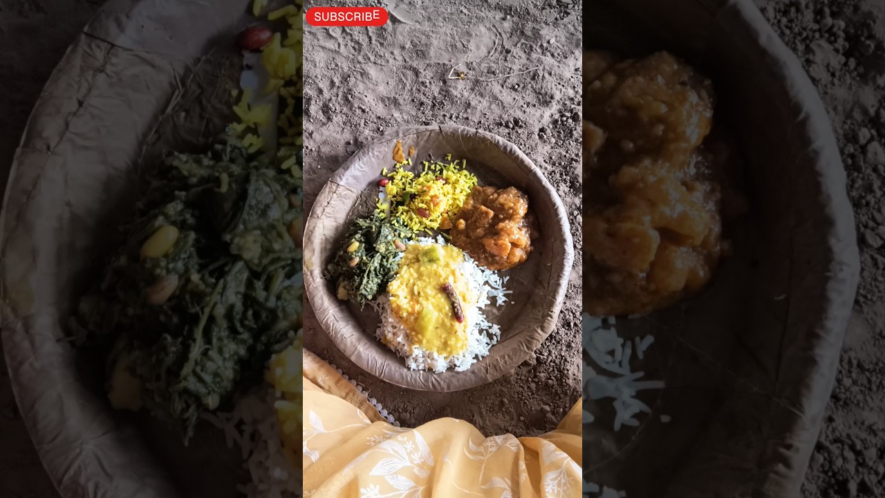 Prasadam at Vraj Mandal Parikrama 
