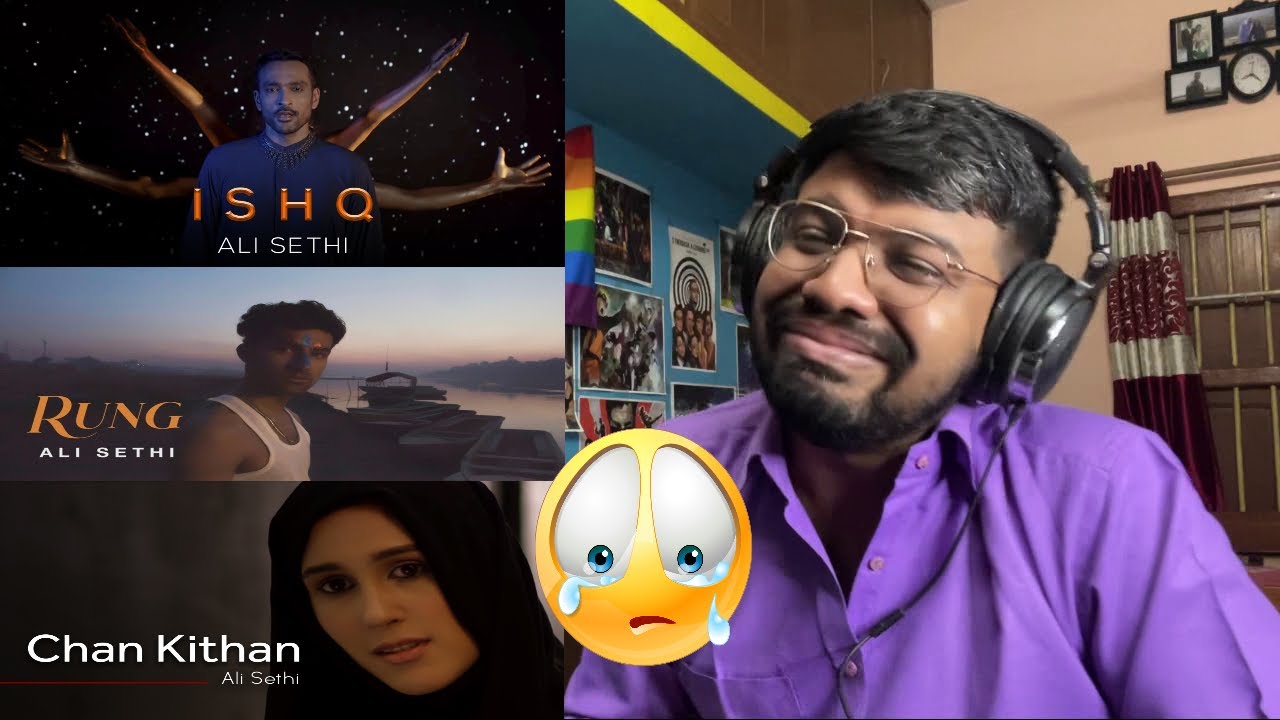 ALI SETHI Marathon Reaction| Chan Kithan | Ishq | Rung (I AM NOT OKAY)