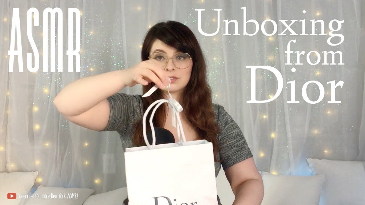 No Talking Unboxing a Few Things from Dior and Tapping