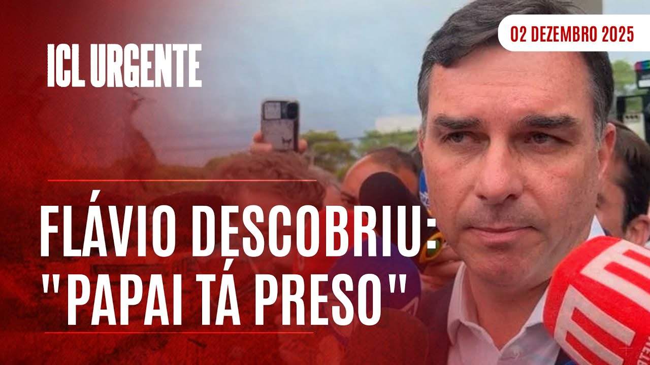 ICL URGENTE  - 02/12/25 - FILHO DE BOLSONARO RECLAMA: 