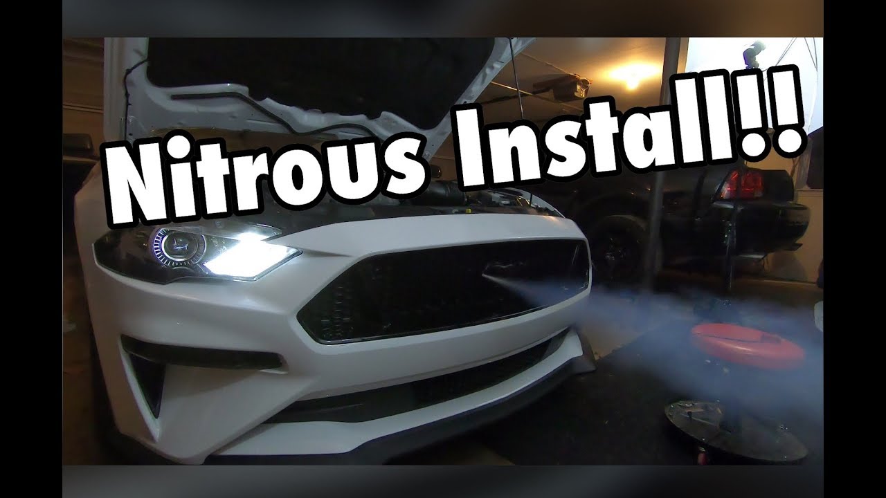 Installing NITROUS on my 2018 MUSTANG GT!